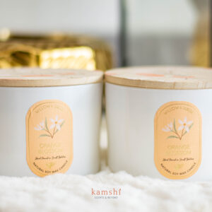 WILLOW & SUEDE  ORANGE ASSOM  NATURAL SOY WAX CANDLE