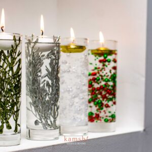 Faux Flowers for Floating Candles